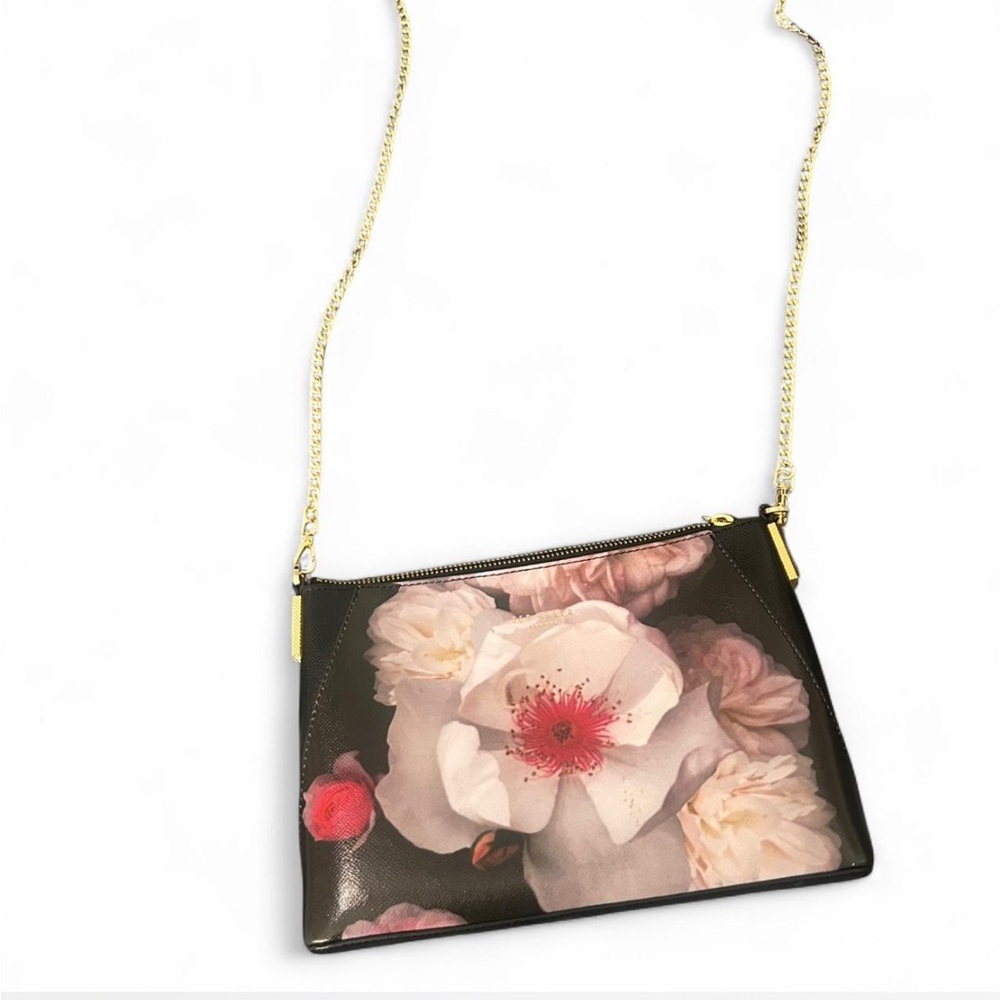 Ted Baker Black Floral Crossbody Bag